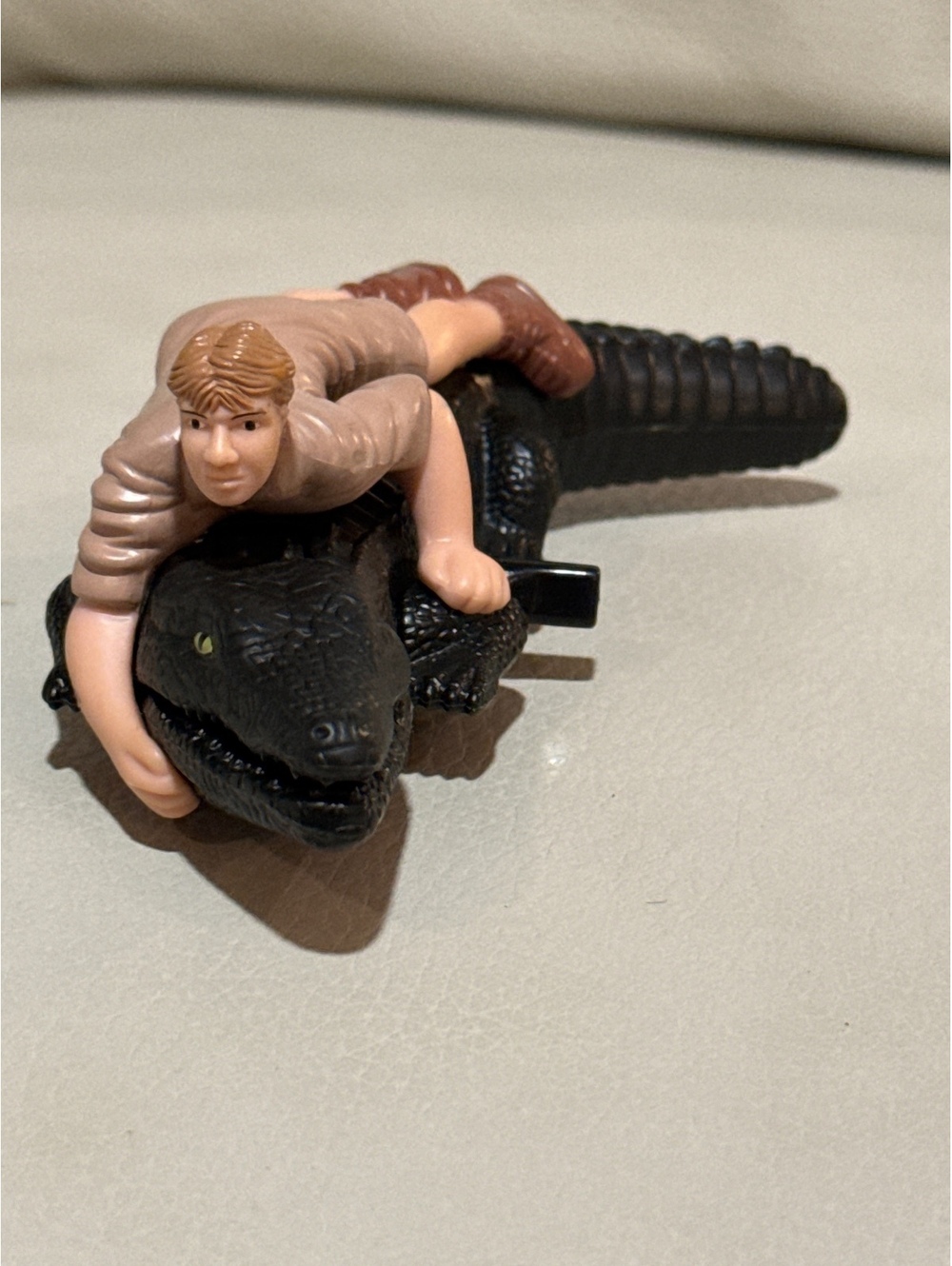 2002 Subway Steve Irwin Crocodile Hunter Wrestling Crocodile Figure Vintage